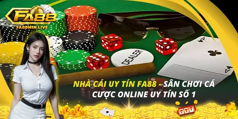 Bàn Blackjack với người chơi và người chia bài